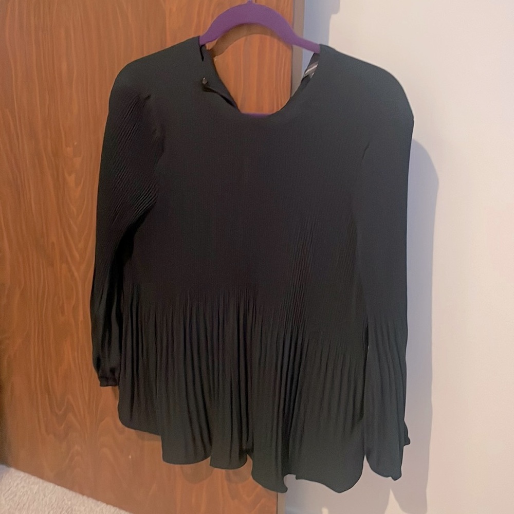 Adrianna Papell Pleated Top